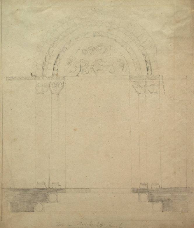 Door in Stoneleigh Church