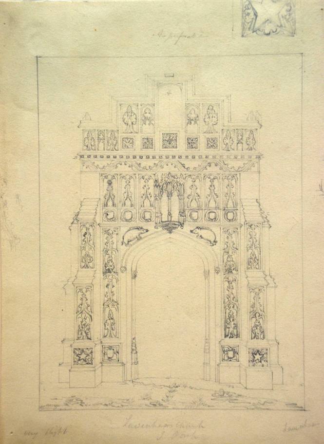 Lavenham Church, South Porch, Suffolk