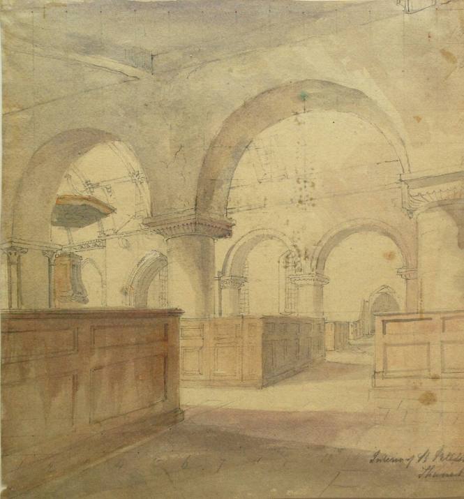 Interior of St. Peters, Thanet