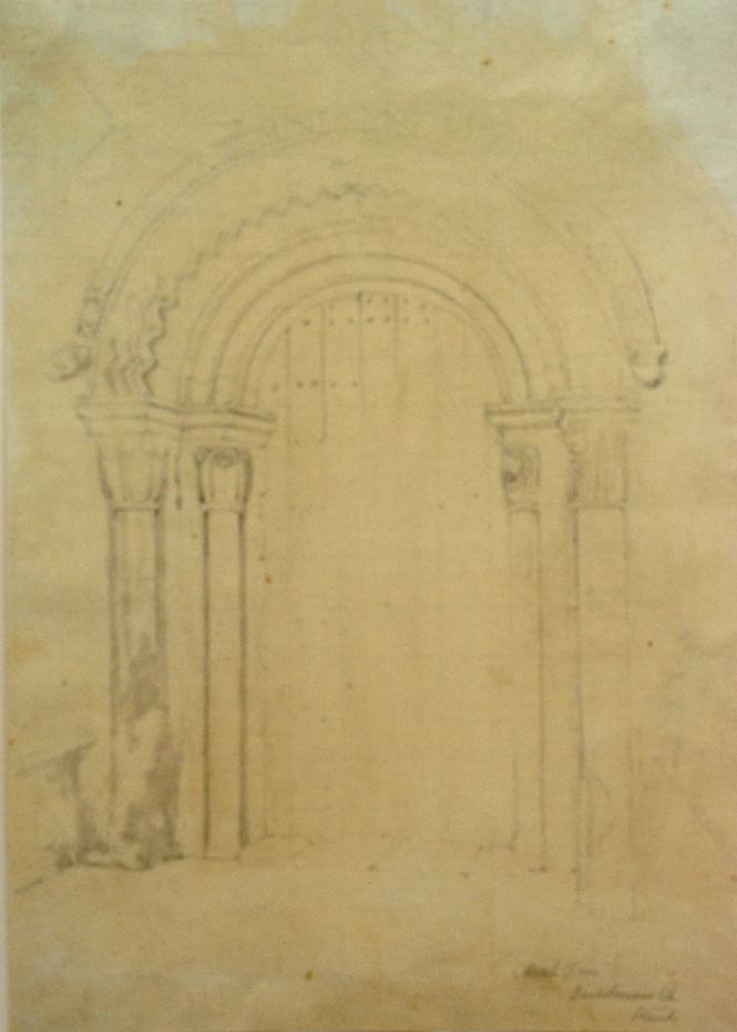 North Door Beaksborne Church Kent