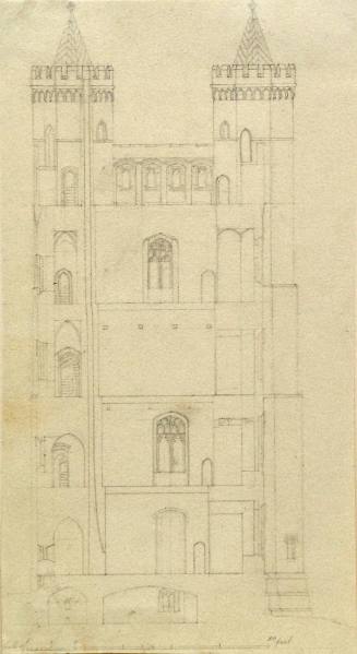Section of Tattershall Castle, Lincolnshire