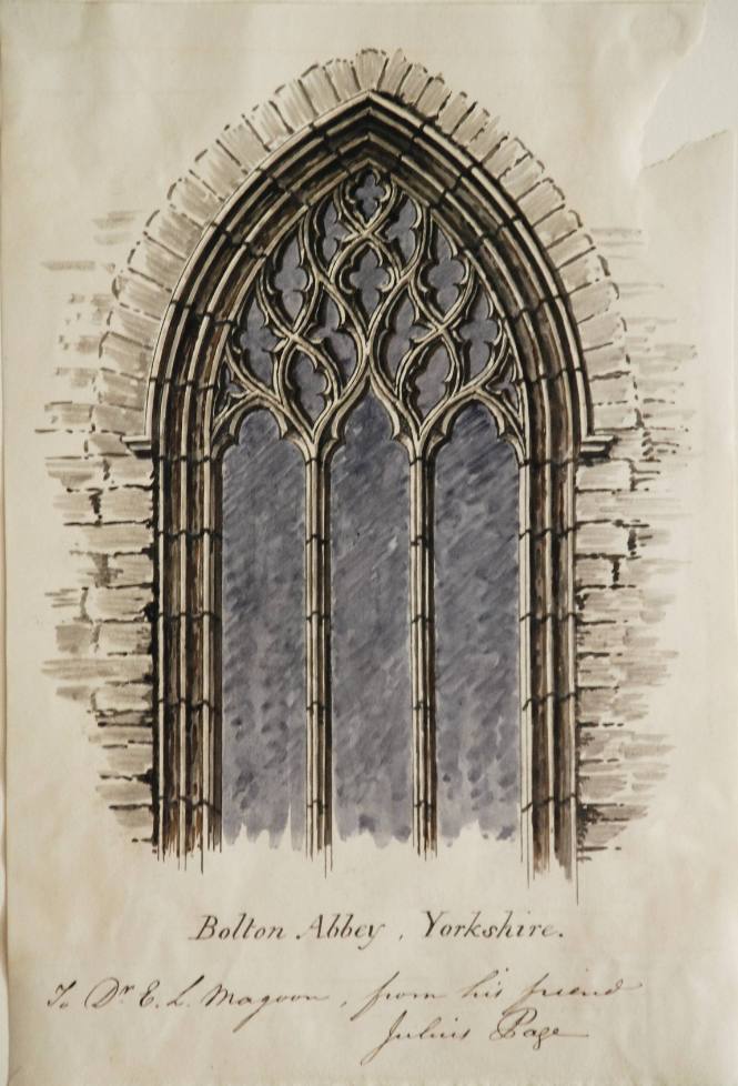 Window, Bolton Abbey, Yorkshire