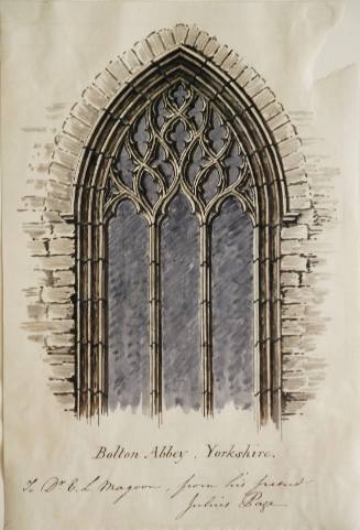 Window, Bolton Abbey, Yorkshire