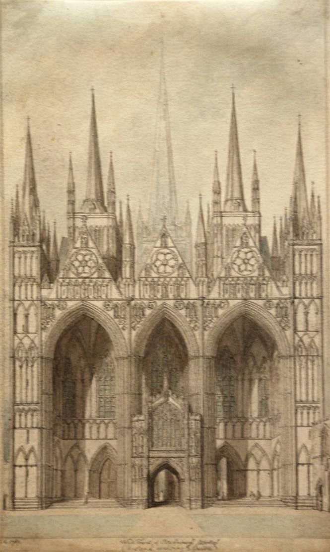 Peterborough Cathedral: West Front