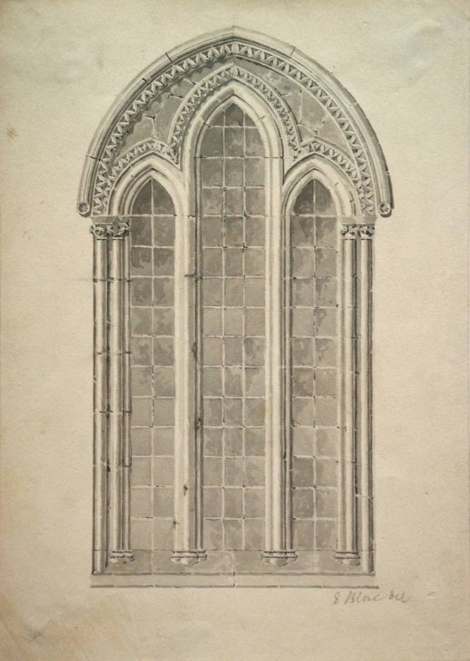 Design for a Neo-Norman Window