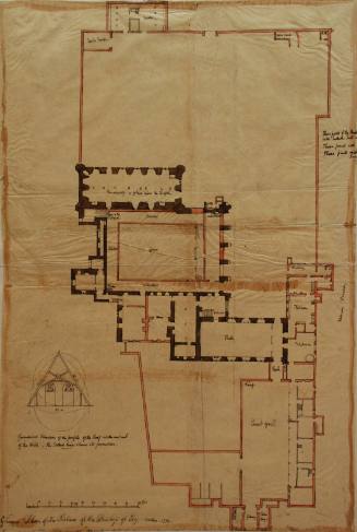 Ground Plan of the Palace of the Bishop of Ely