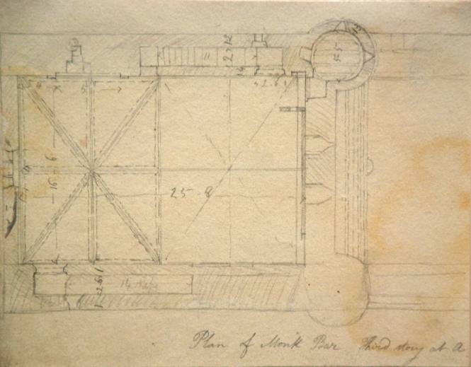Plan of Monk Bar, York