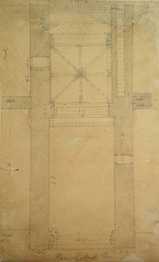 Plan of Monk Bar