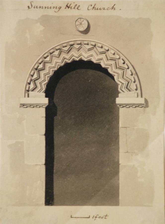Doorway Sunning Hill Church