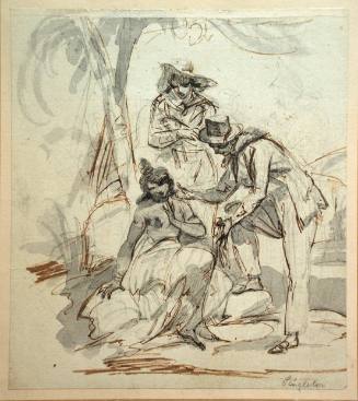 Sailors with a Native Girl