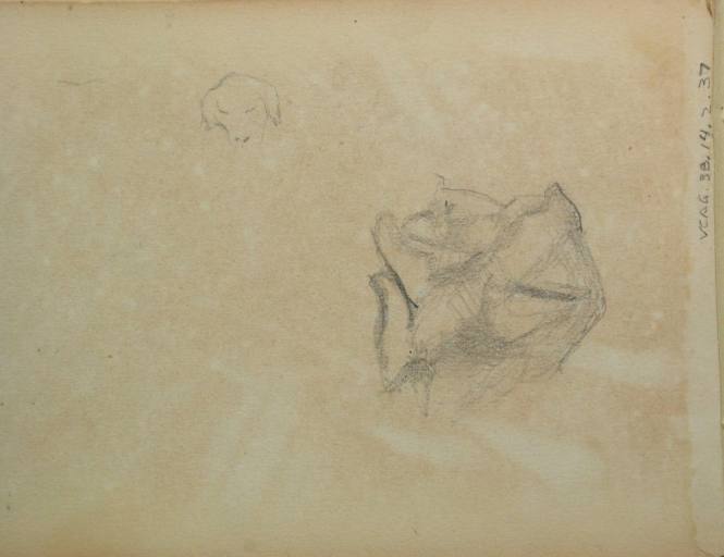 Sketchbook: 1849-50. Delaware and Sus(quehana), White Mountains