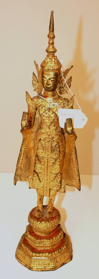 Figure of a standing god