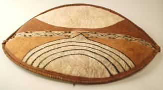 Thong-bound Maasai shield