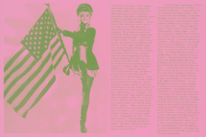 The Puzzleof Female Pleasure from General Dynamic F.U.N., Volume E (Volume II of Moonstrips Empire News) portfolio of 50