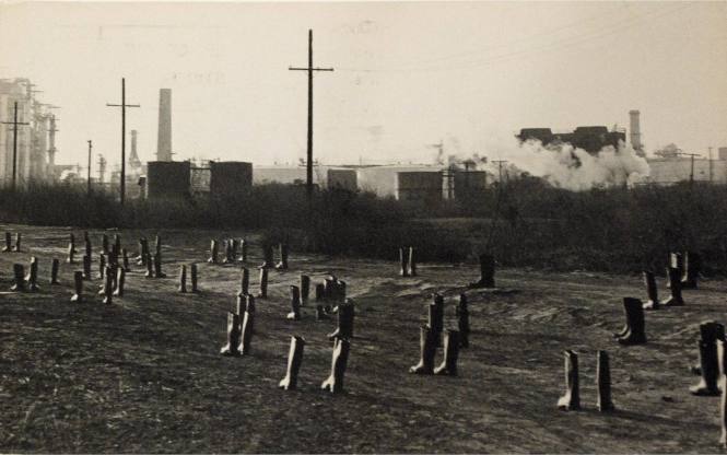 100 Boots out of a Job, Terminal Island, California, Feb. 15, 1972, 4:45 P.M.