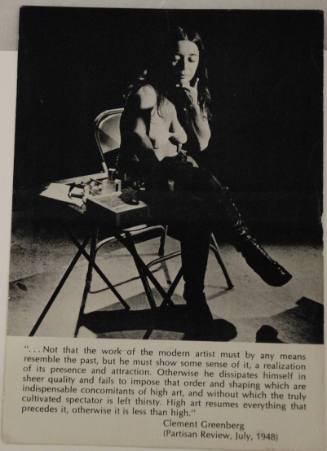 Eleanor Antin: More Traditional Art