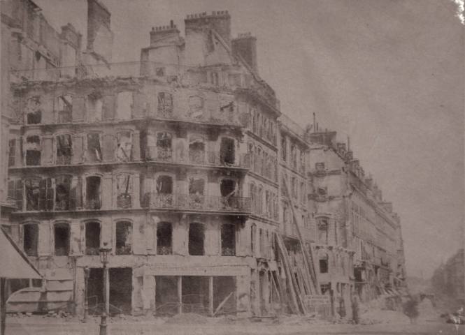 Ruins of the Communard Insurrection: Rue de Rivoli