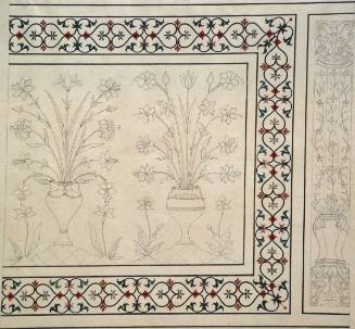 Taj Mahal:  Decorative Detail
