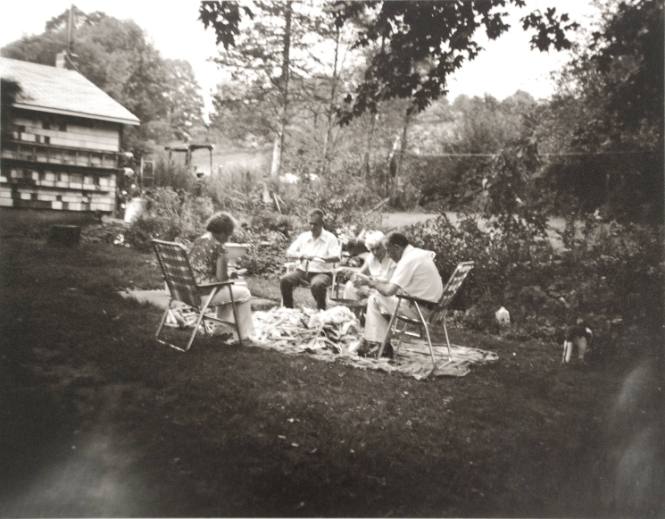 Shucking Corn (Millerton Portfolio)
