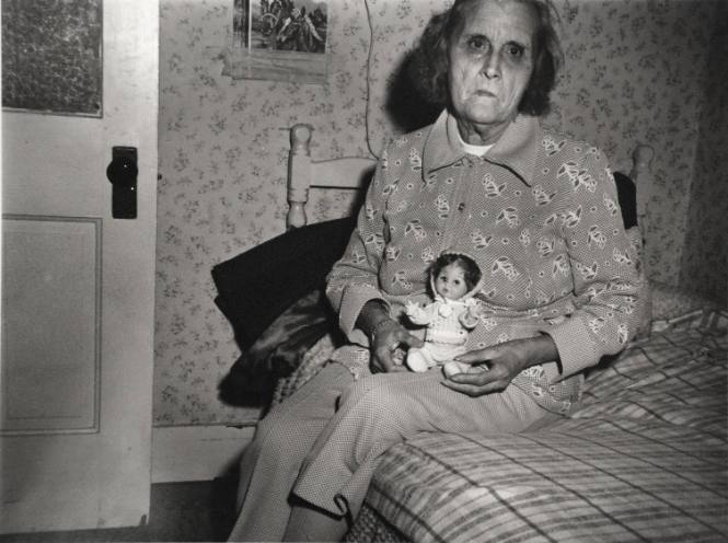 Old Woman with Doll (Millerton Portfolio)
