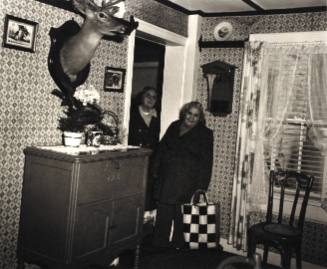 Two Women in Doorway (Millerton Portfolio)