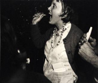 Woman Wearing Beads, Yellow (Millerton Portfolio)