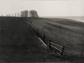Farm Landscape with Fence (between Port Hope and Oshawa, Ontario)