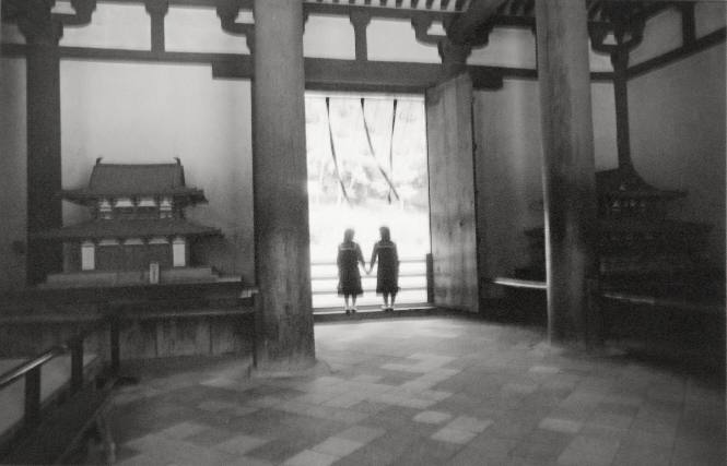 Untitled (Heian Buddhist Temple Setting) (from SFAI Photography Portfollio I)