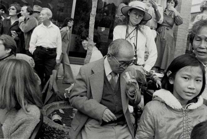 Untitled (Sidewalk scene) (from SFAI Photography Portfollio I)