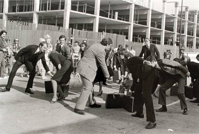 UCB Briefcase Drill Team (from SFAI Photography Portfollio I)