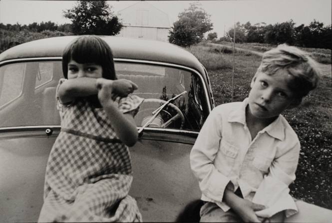 Untitled (Children on car hood) (from SFAI Photography Portfollio I)