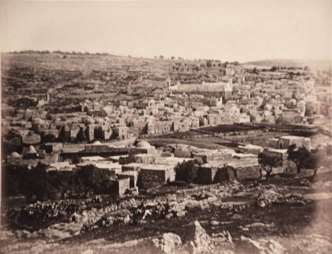 Hebron, Town Showing Great Mosque, plate 28