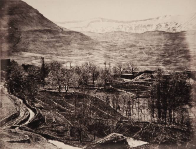 Lebanon - View of Mt. Lebanon from Ehden, plate 40