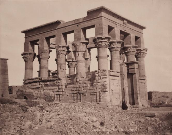 186. Temple Hypethre, vu du nord, Egypt