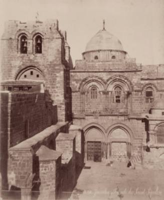 246. Jerusalem. Façade du Saint Sepulchre