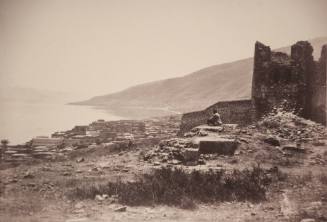 The Town and Lake of Tiberias, from the North