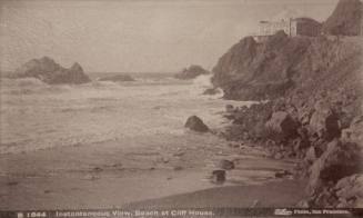 B 1844 Instantaneous View, Beach at Cliff House