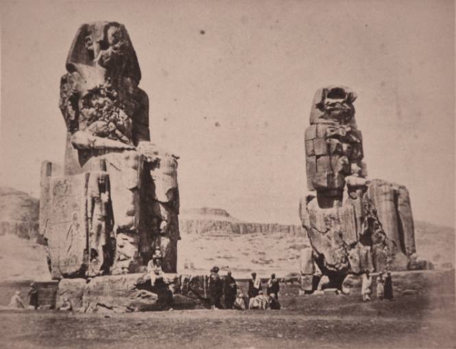 The Colossi on the plain of Thebes [Colossi of Memnon]