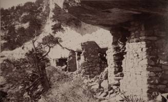 Closeup of Cliff Dwellings