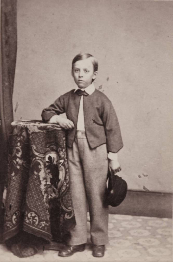 Unknown young boy