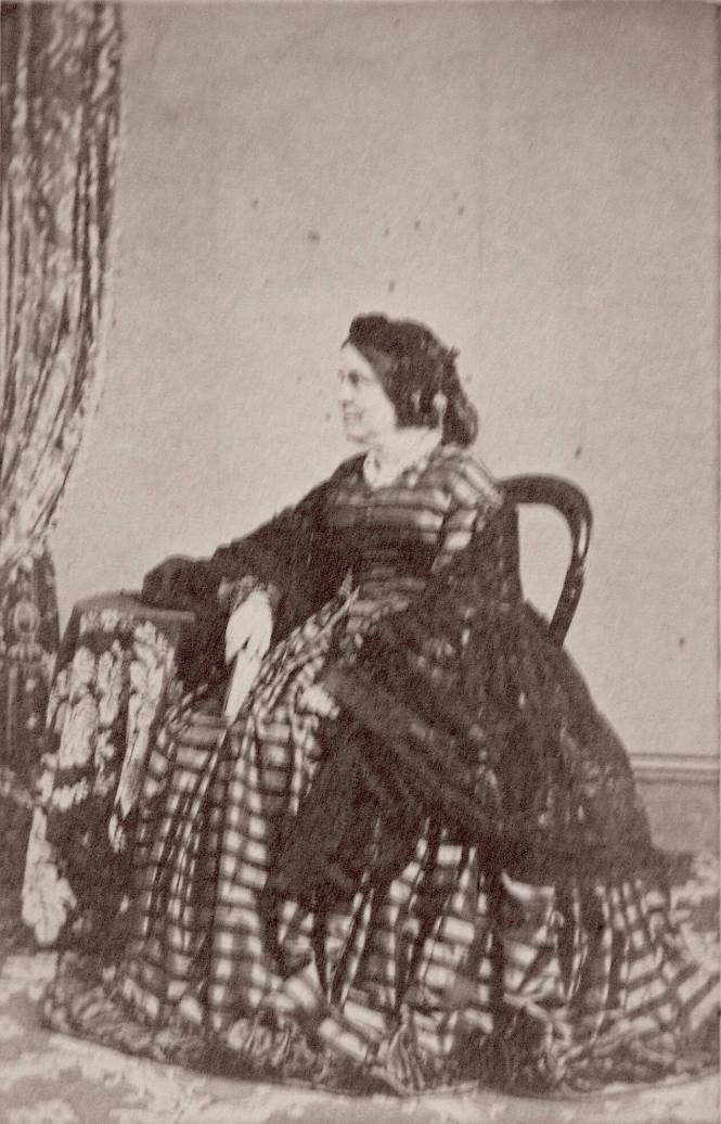 Unknown seated woman