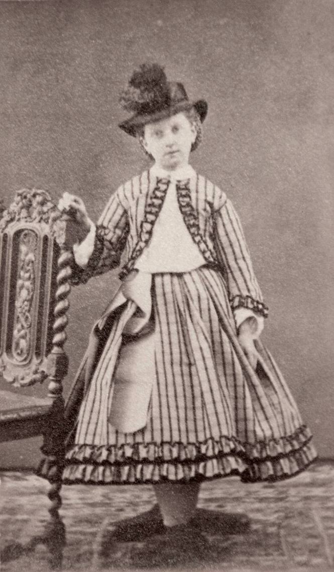 Portrait of standing girl