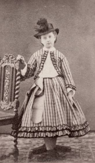 Portrait of standing girl