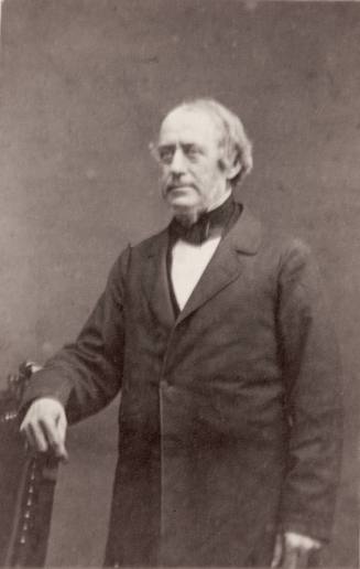 Unknown standing male portrait