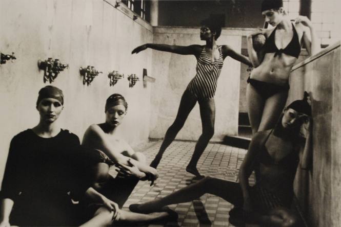 Five Women in Public Bath, 1