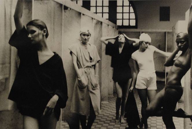 Five Women in Public Bath, 3