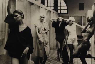 Five Women in Public Bath, 3