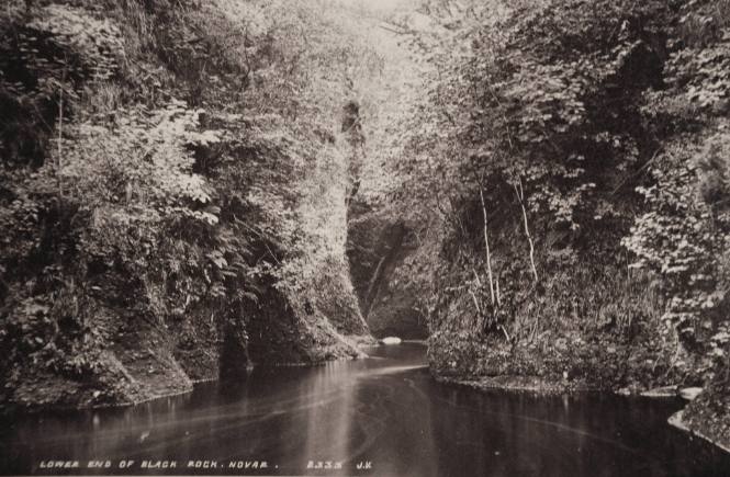 Lower end of Black Rock, Novae