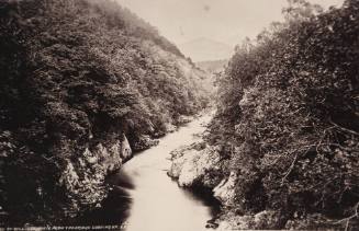 Pass of Killiecrankie from the bridge looking up
