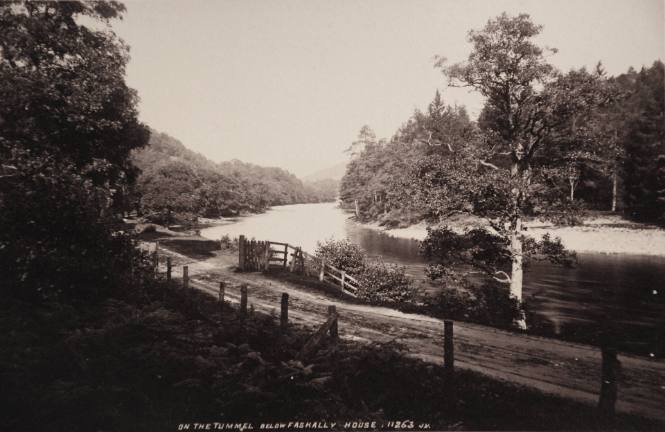 On the Tummel Below Faskally House
